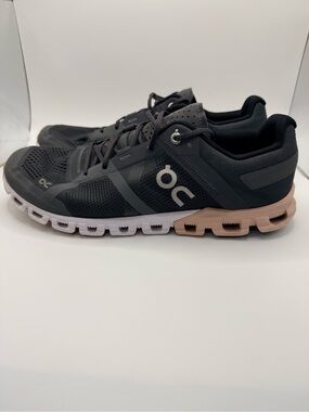 ON CLOUDFLOW Woman’s Running Shoes Rock Rose Running Walking Athletic Size 11